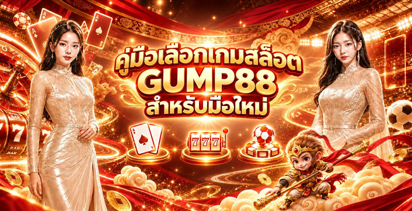 GUMP88 คู่มือเลือกเกมสล็อต PG JILI สำหรับมือใหม่
